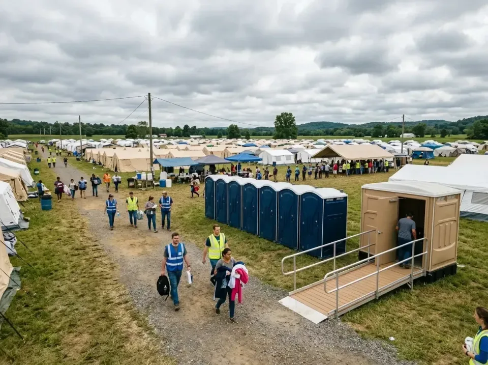 disaster-relief-camp-restrooms-010 — frequently asked questions, Dumpster & Portable Bathrooms Rental in Clarkson Valley, MO